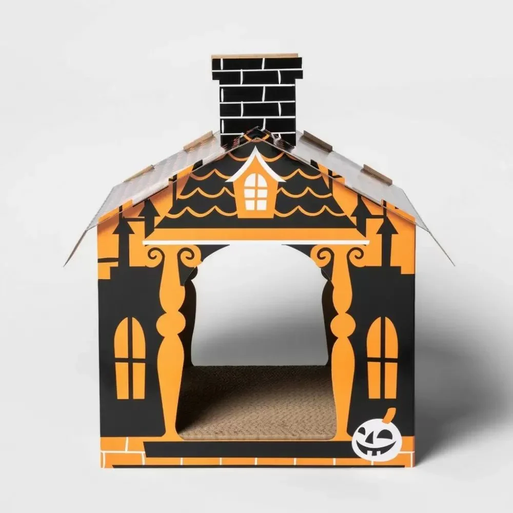 NEW! Haunted House Halloween Cat Scratcher - Hyde & EEK!